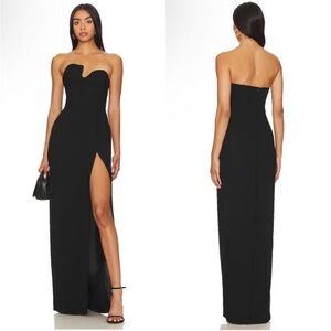 Amanda Uprichard Black Puzzle Maxi Small